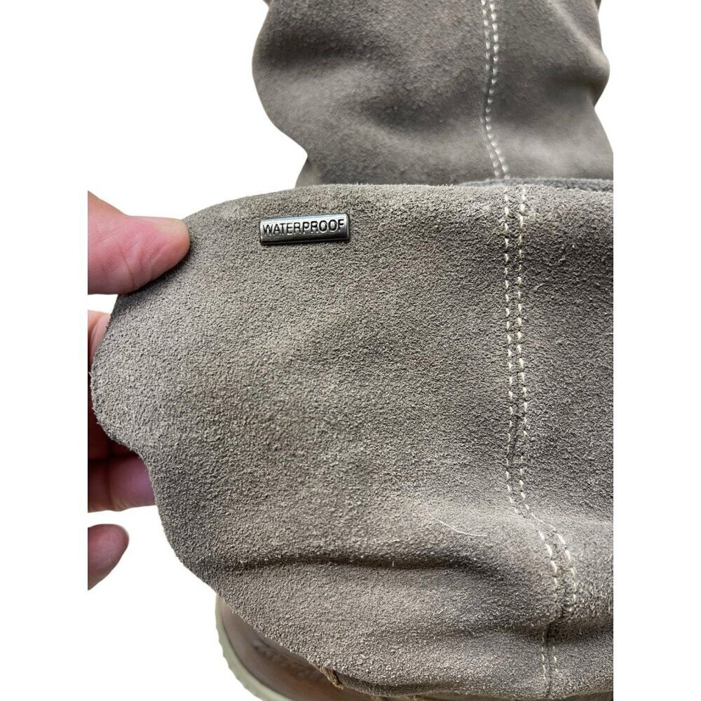 Tara M Combat Fashion Cozy Boots Women's Size US 8 Waterproof - Picture 3 of 8
